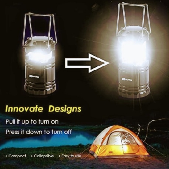 LED Lantern with Magnetic Base [2 PACK] - Picture 3 of 7